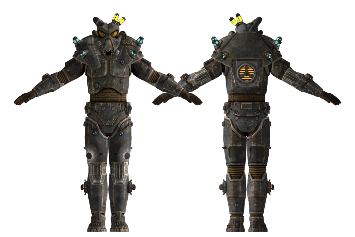 Gannon Family Tesla Armor — Fallout: New Vegas