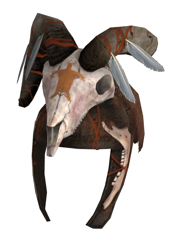 Fiend Warrior Helmet — Fallout: New Vegas