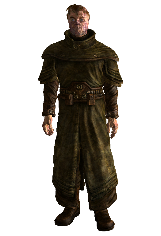 Bright Brotherhood Robe — Fallout: New Vegas