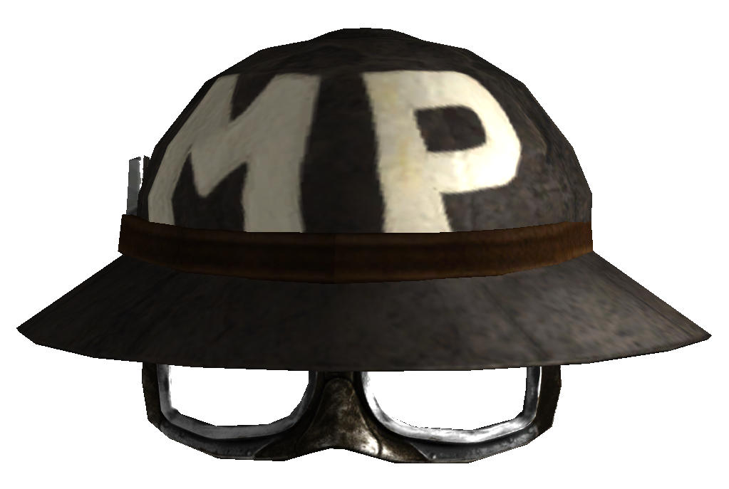 MP Trooper Helmet — Fallout: New Vegas