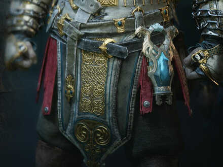 Risen Snow Girdle — God of War Ragnarök