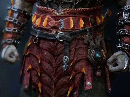Dragon Scaled Girdle — God of War Ragnarök