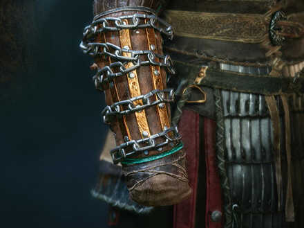 Fortified Husk Arm Guards — God of War Ragnarök