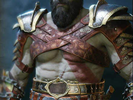 Sol's Spaulders of Courage — God of War Ragnarök