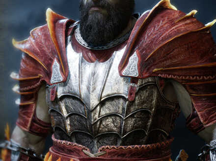 Dragon Scaled Breastplate — God of War Ragnarök