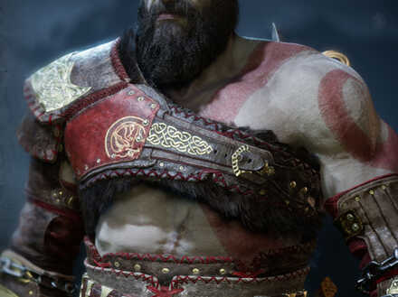 Fate Breaker Shoulder Guard — God of War Ragnarök