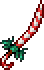Candy Cane Sword (Desktop, Console, Old-gen console and Mobile versions) — Terraria