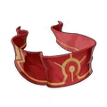 Rich Red Brocade